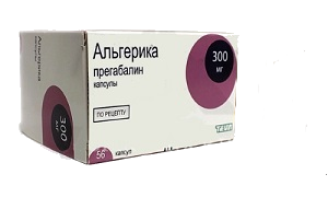 Альгерика 300 мг, 56 капс